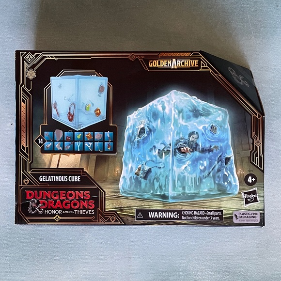 Dungeons & Dragons Honor Among Thieves Golden Archive Gelatinous Cube - Picture 1 of 7